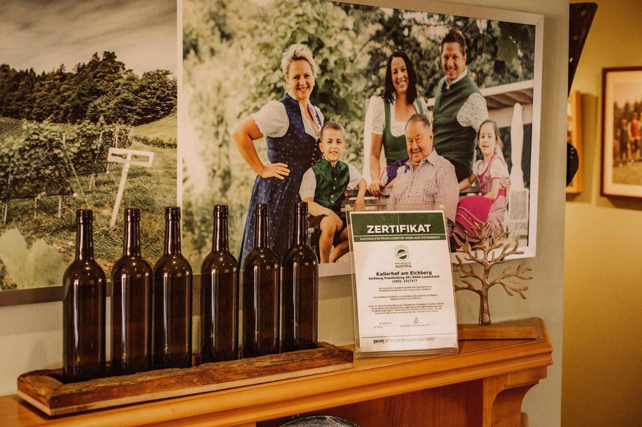 Villa Weingut Kollerhof Am Eichberg à Leutschach Extérieur photo